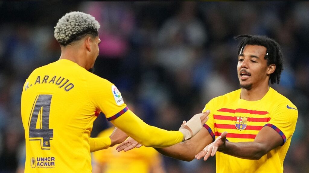 The double ‘angry’ of Koundé and Araújo that complicates Xavi’s decisions