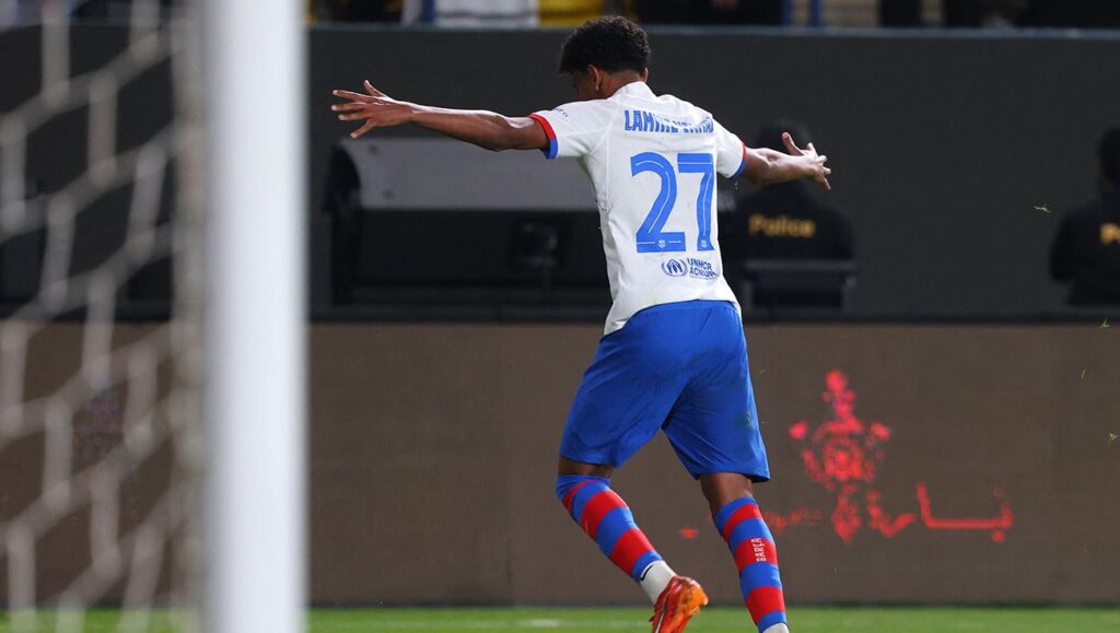 Lamine Yamal came away with a goal and the imbalance that Barça were crying out for