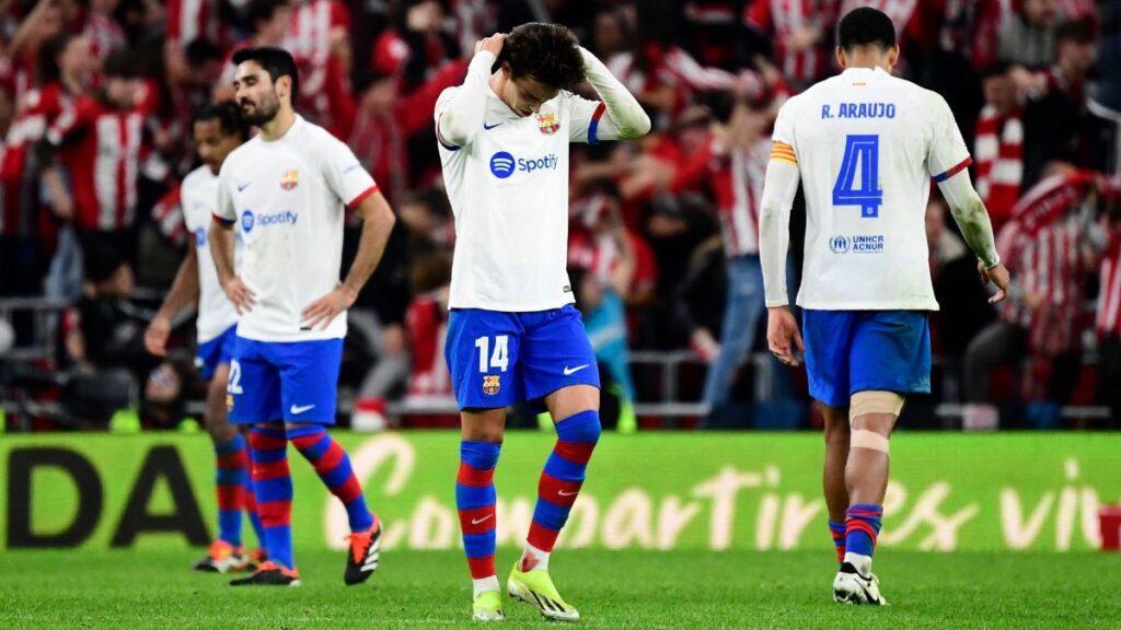 In the League, Cup and Champions: Barça stumbles over the same rock