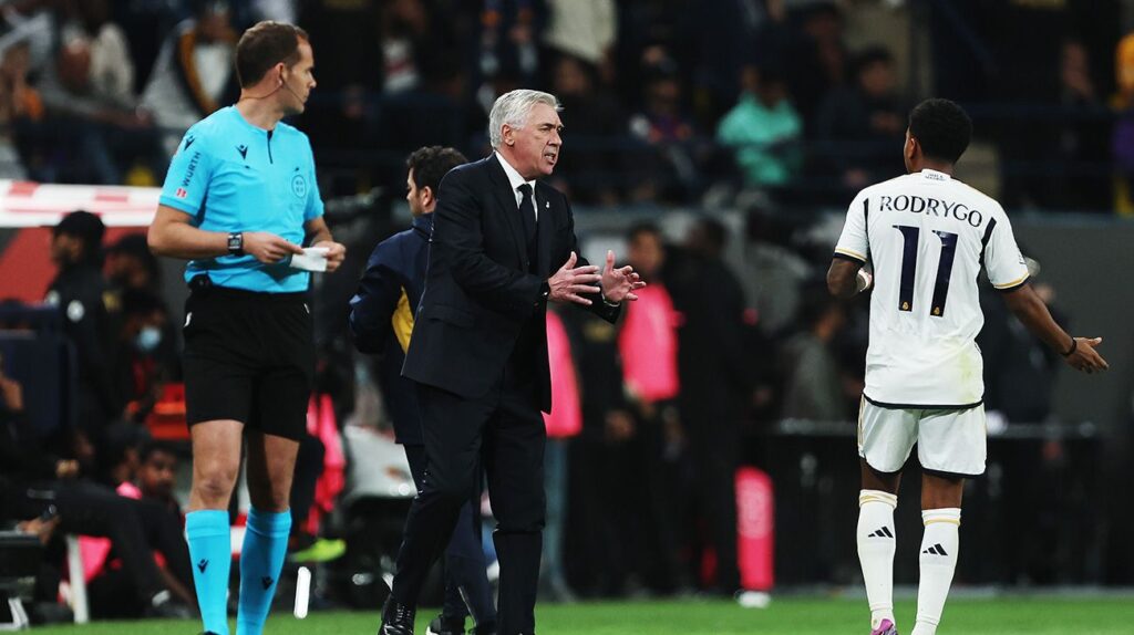 Ancelotti assures that the 4-1 has been ‘too much’ for what was seen on the field