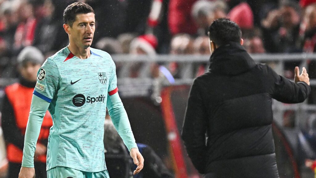 Xavi puts pressure on Lewandowski and makes it clear that in 2024 he will no longer be untouchable