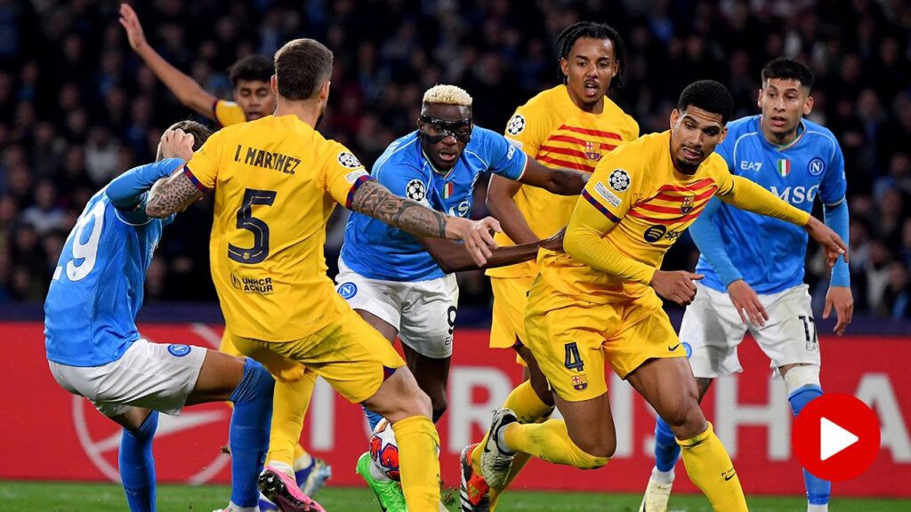 NAPOLI-FC BARCELONA (1-1): Highlights, goals and best plays from the first leg of the Champions Leag