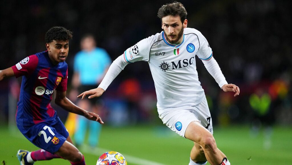 Signing ruled out? Kvaratskhelia, the biggest disappointment of the Barça-Napoli crossing