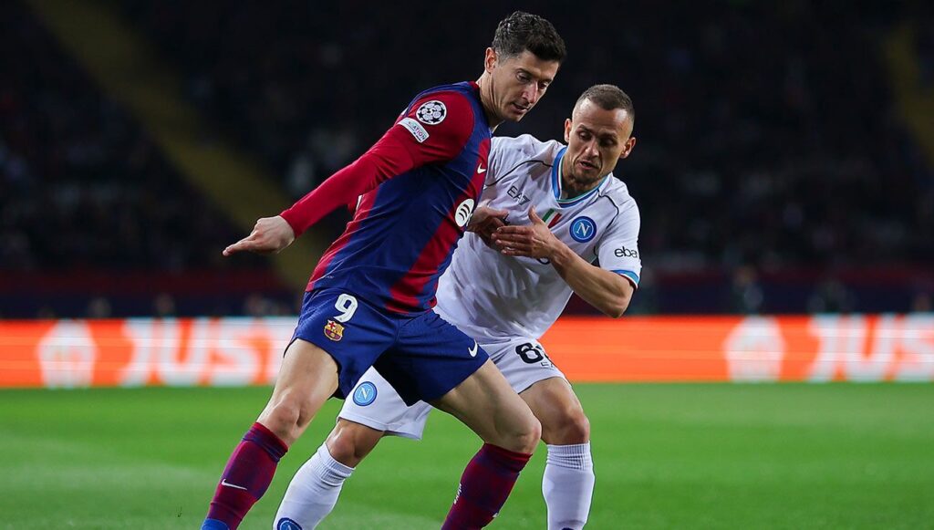 Lewandowski, Barça’s weakest: the pace of the Champions League got the better of the number 9