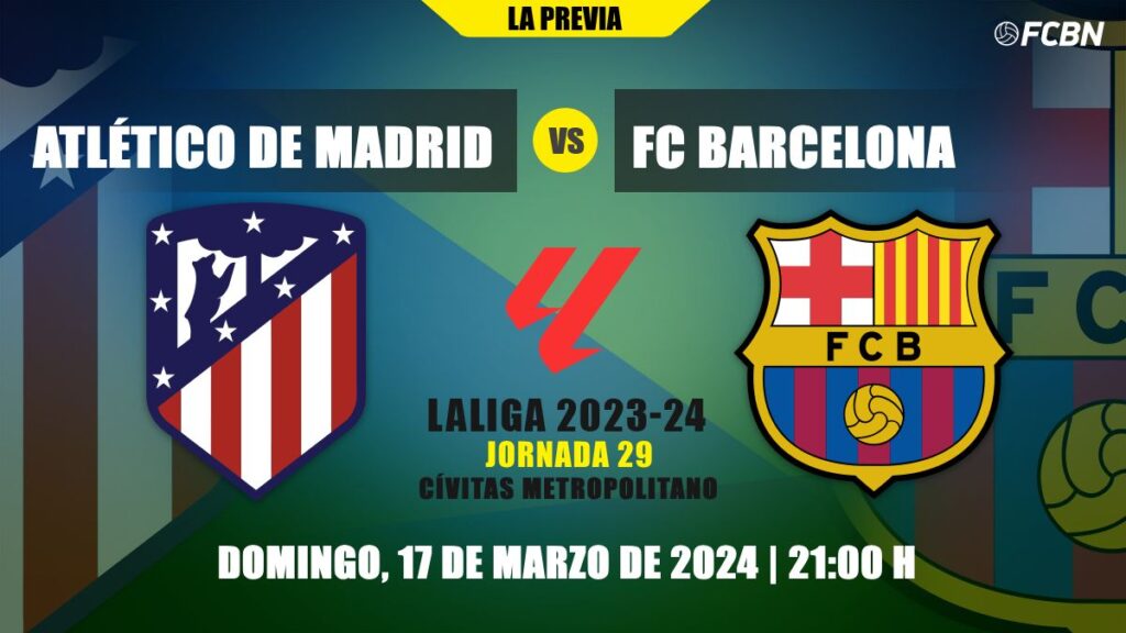 ‘Final’ against Atlético! Barça is ‘playing’ for 2nd place in LaLiga at the Metropolitano