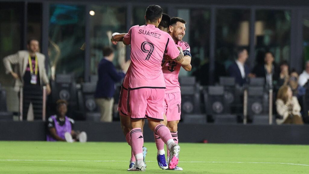Leo Messi and Luis Suarez lead Inter Miami to CONCACAF Champions Cup quarterfinals