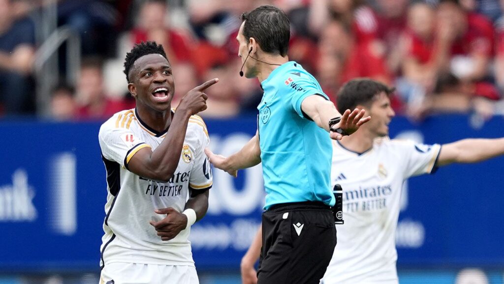 The RFEF is not giving in! Competition confirms Vinicius’ punishment for yellow cards and ‘passes’ f