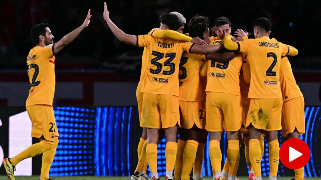 PSG-FC BARCELONA (2-3): Video highlights, goals and best plays from the Champions League match