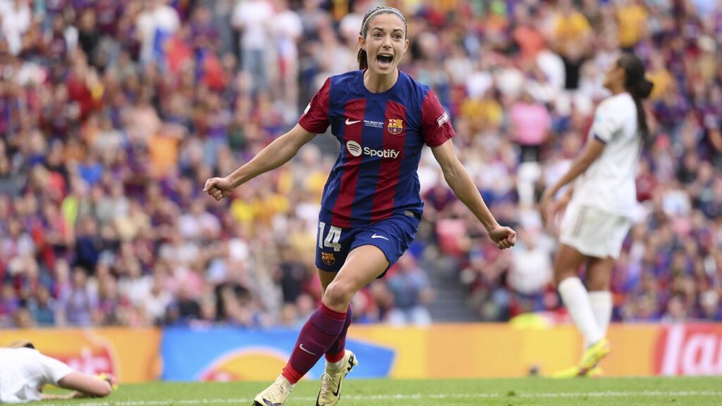Aitana takes a giant step towards her 2nd Ballon d’Or by winning the Champions League