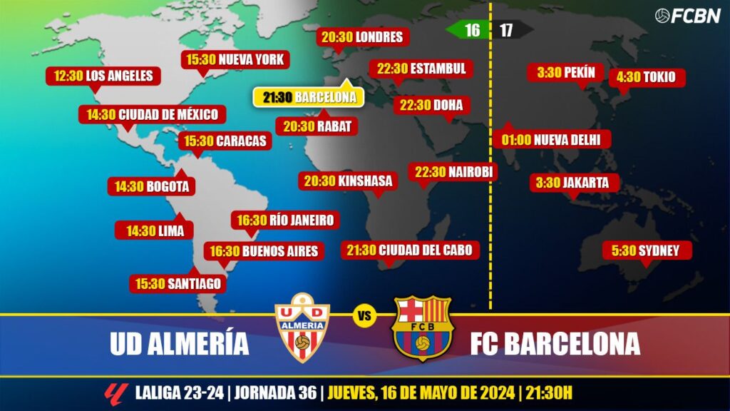 Almeria vs FC Barcelona on TV: When and where to watch the LaLiga match EA Sports