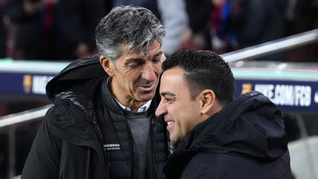 Imanol Alguacil moves Zubimendi away from Barça and defends the continuity of Xavi