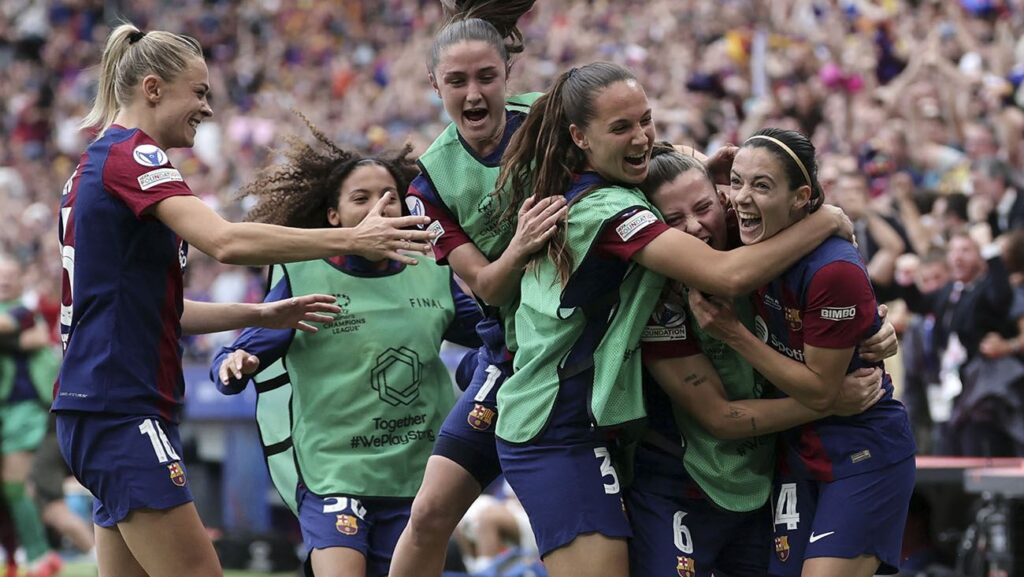 CHAMPIONS! Barça Femení seals its 3rd Champions League against Lyon (2-0)
