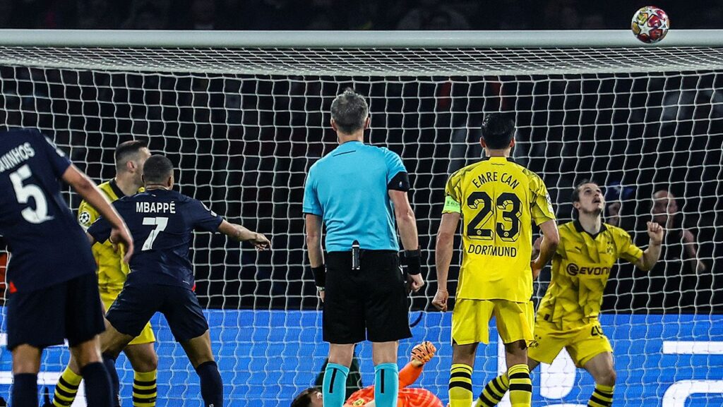 Brutal ‘jinx’ from PSG! The Parisians hit the post four times against Dortmund