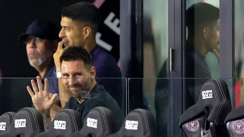 The surprising scene of Leo Messi from his car
