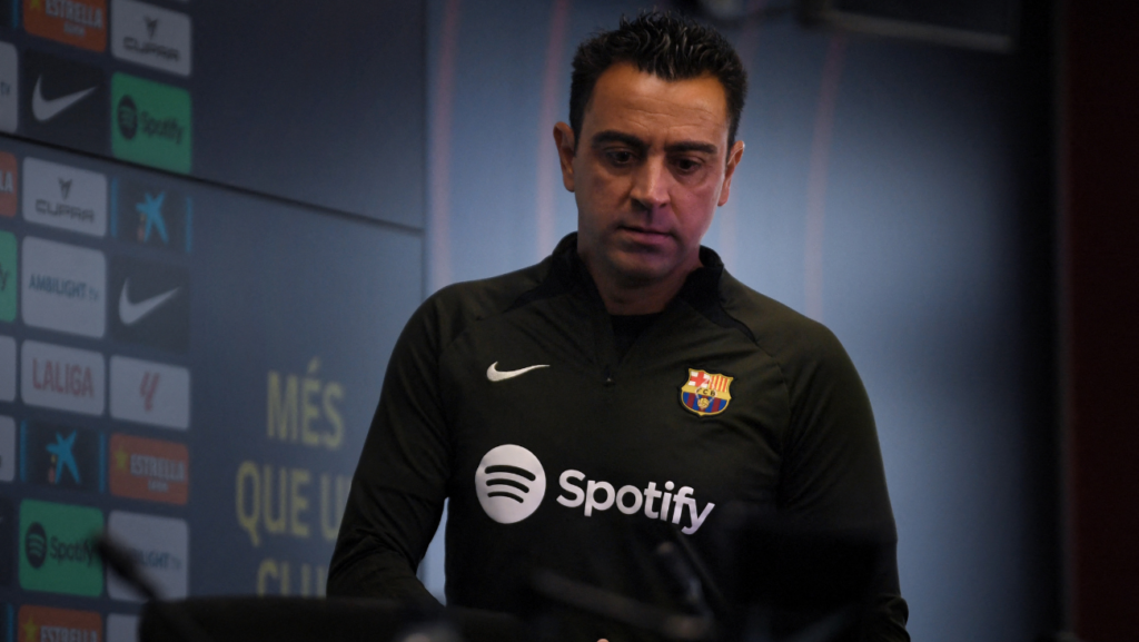 Xavi is ‘wet’ with his departure from Barça and clarifies that he is leaving “grateful” with Laporta