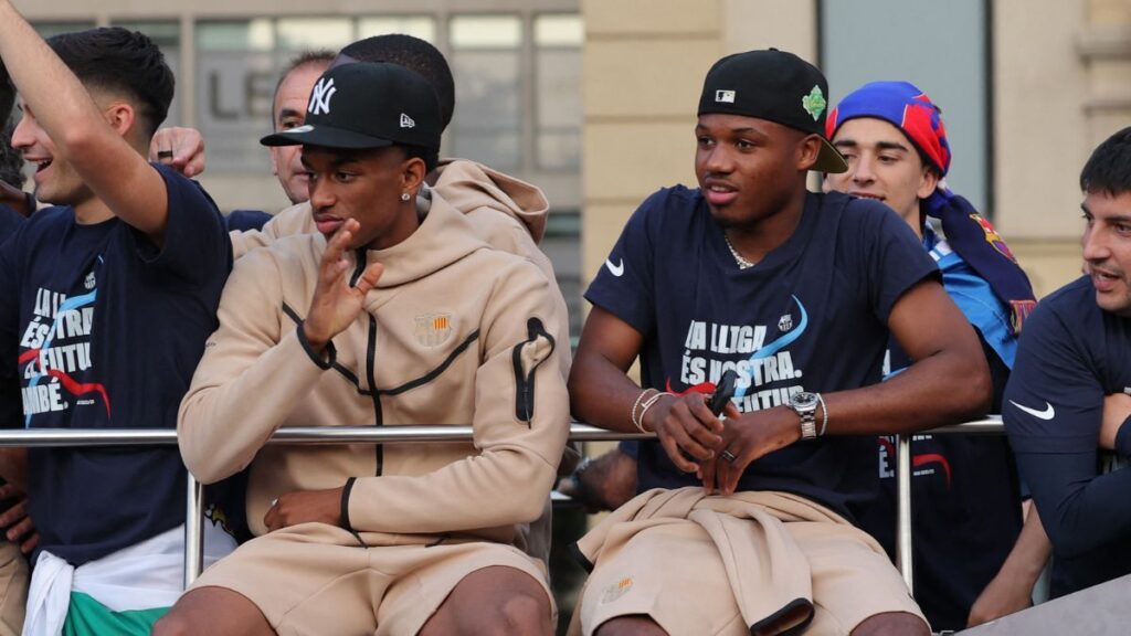 Ansu Fati and Balde join forces to be 100% fit for Barça’s preseason