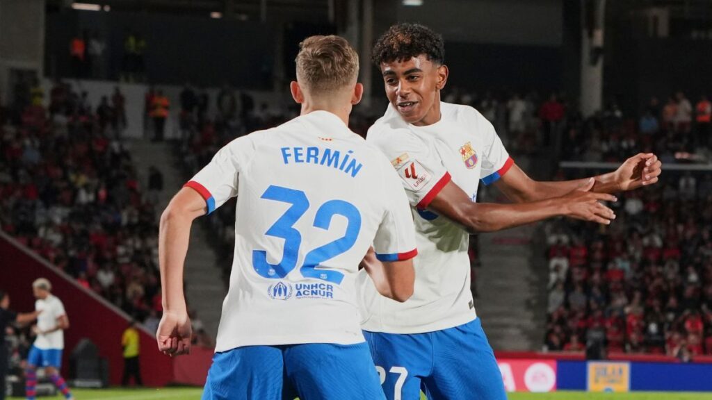 The FC Barcelona boasts of Masia with Lamine, Balde and the rest of canteranos of the first team