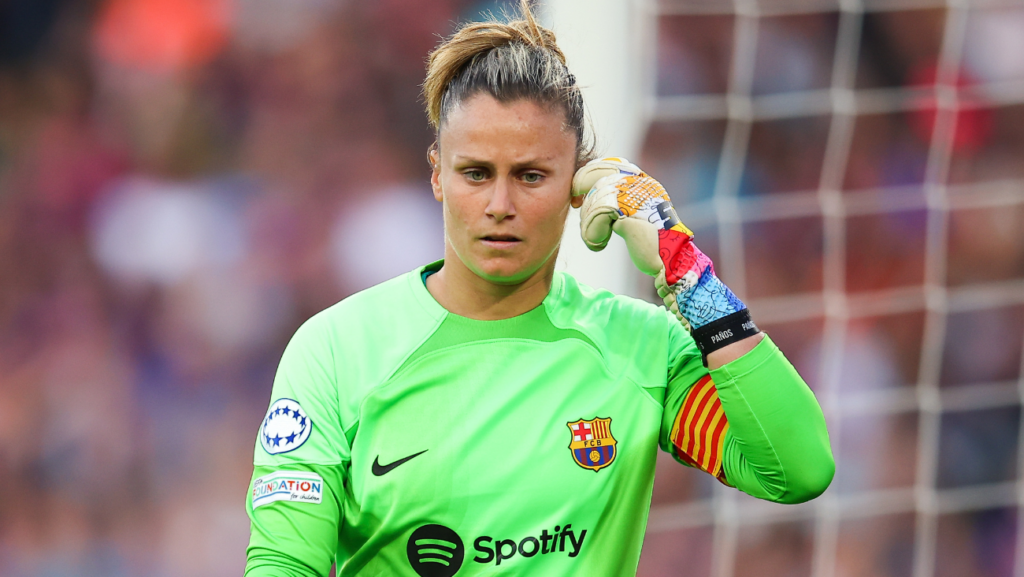 The nostalgic goodbye of the historic Sandra Paños of Barça Femení