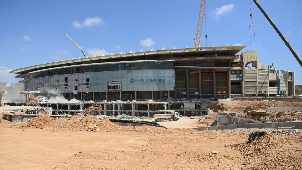 The new Camp Nou is taking shape! Barça, satisfied with the progress of the works