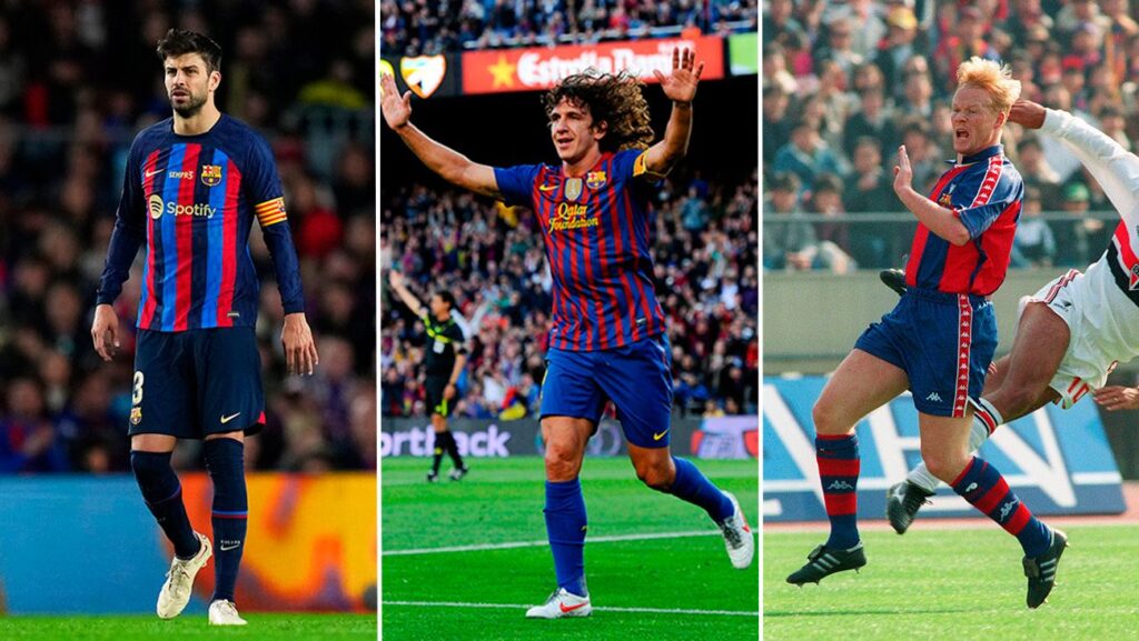 The 10 best central defenders in the history of FC Barcelona