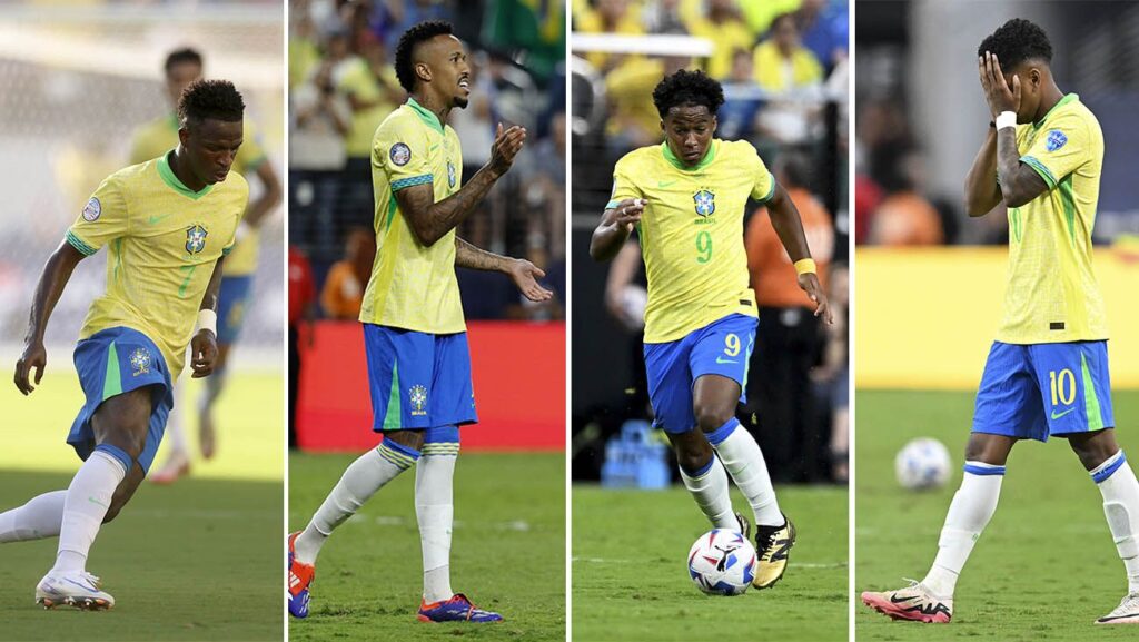 Vinicius without playing, Rodrygo missing, Endrick accelerated… Brazil ‘portrays’ Real Madrid