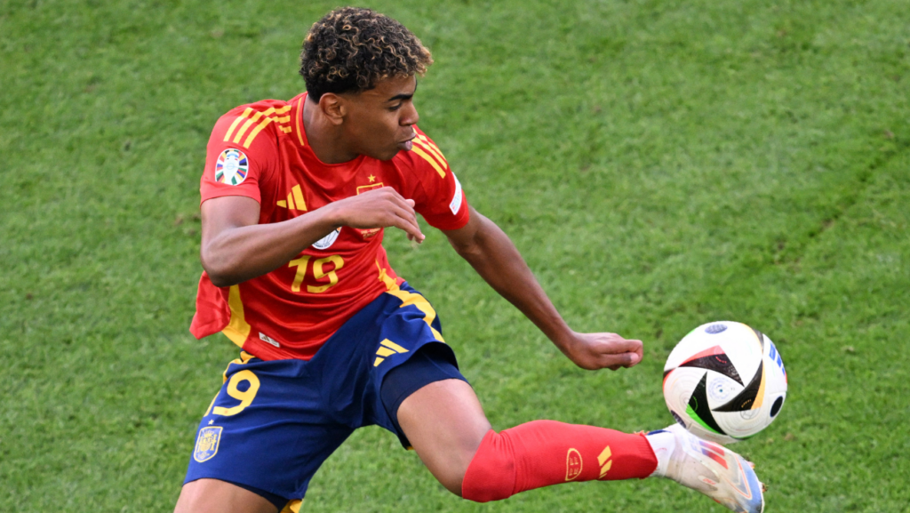 Lamine Yamal is the 2nd player best placed to win the ‘MVP’ of the Euro Cup