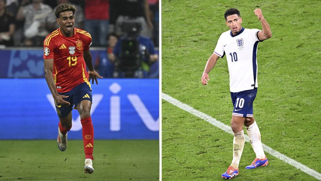 Date and time of the Euro Cup final between Spain and England