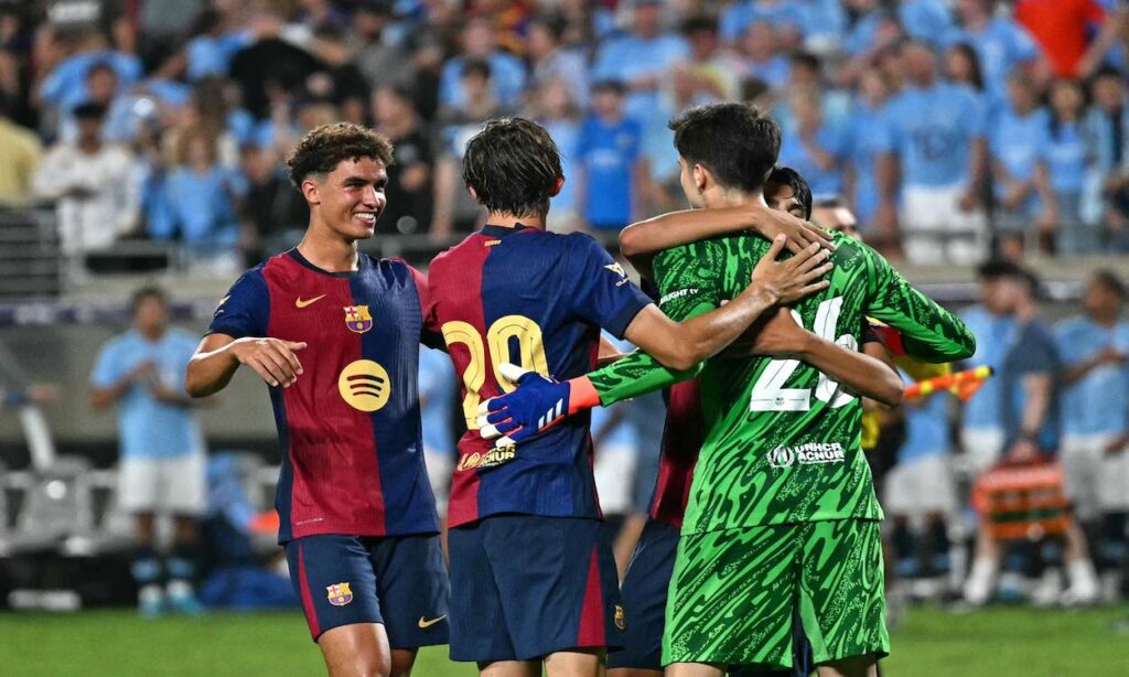 HIGHLIGHTS: Summary and goals of FC Barcelona 2-2 Manchester City – USA Tour 2024