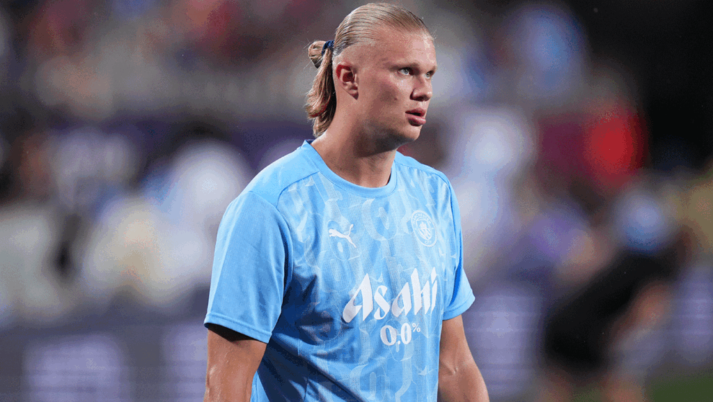 The hilarious scene of the ‘polite’ Erling Haaland in the press room