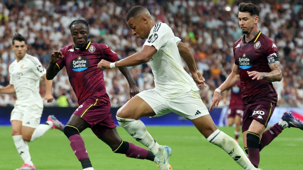 Mbappé still missing! Madrid beat Valladolid 3-0 without the help of their star player