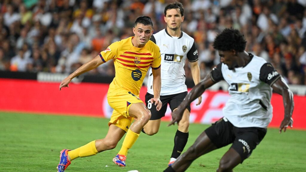 Pedri reaches 100 league games with the FC Barcelona shirt