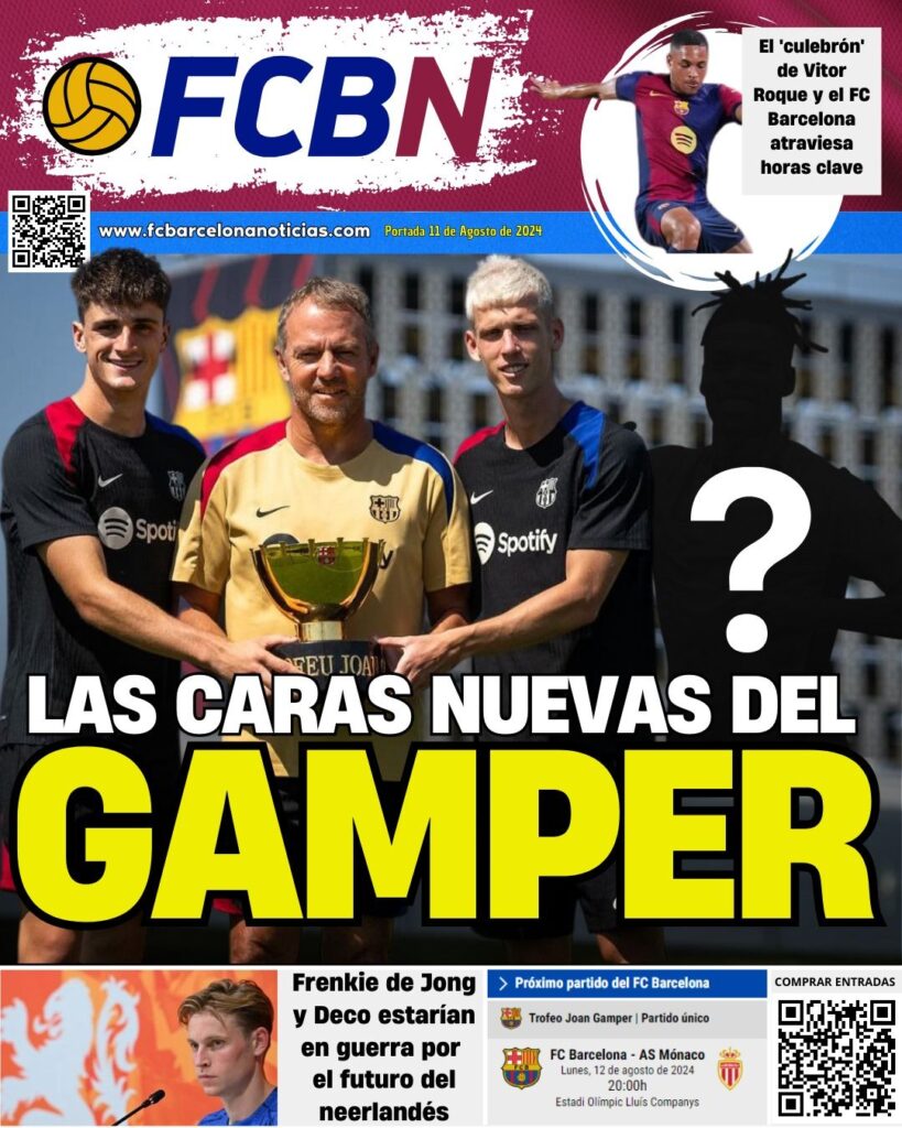 FCBN cover 08/11/2024: The new faces of Gamper