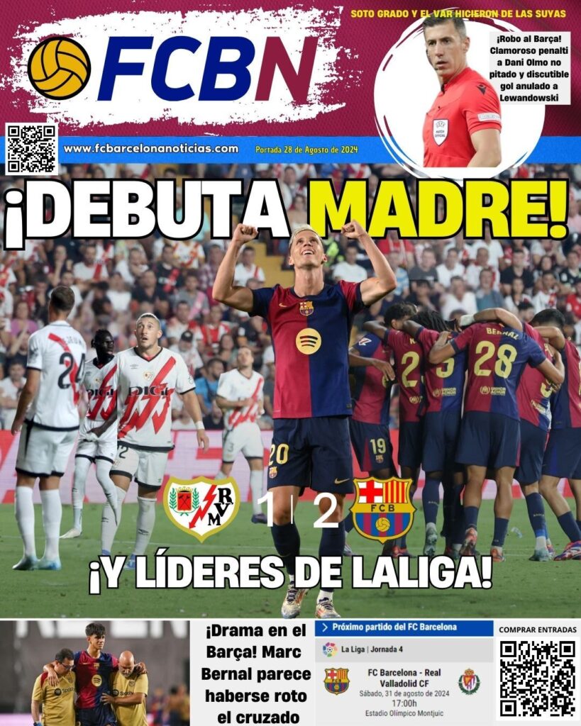 FCBN cover 08/28/2024: DEBUT AND LEAGUE LEADERS!