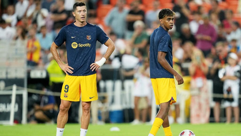 Lamine Yamal and Robert Lewandowski, FC Barcelona’s “Unlimited Society”