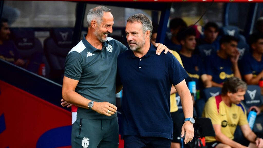 The Monaco coach makes it clear that Barcelona changed after the defeat in the Joan Gamper Trophy