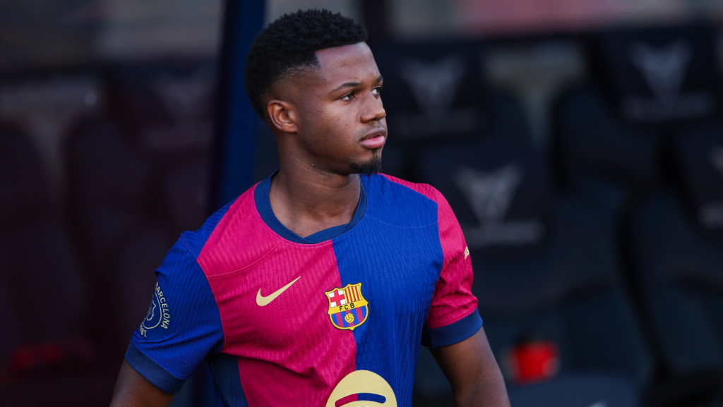 Ansu Fati stars in a new training session and his return begins to look closer