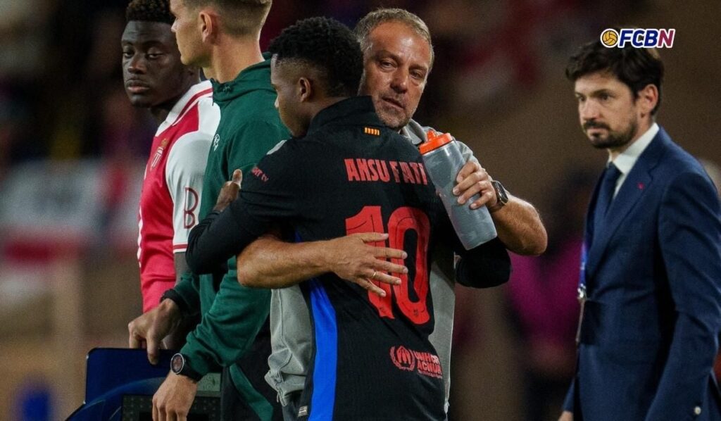 Ansu Fati returned to play for Barça… 1 year and 23 days later!