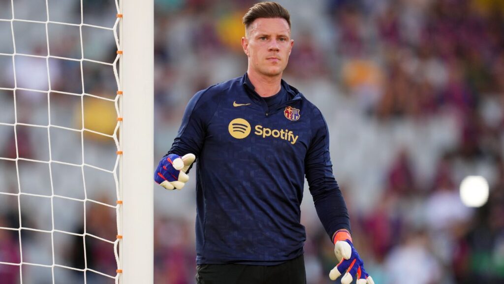 Ter Stegen gets ‘wet’ about the unfortunate play he starred in with Eric García in Monaco-Barça