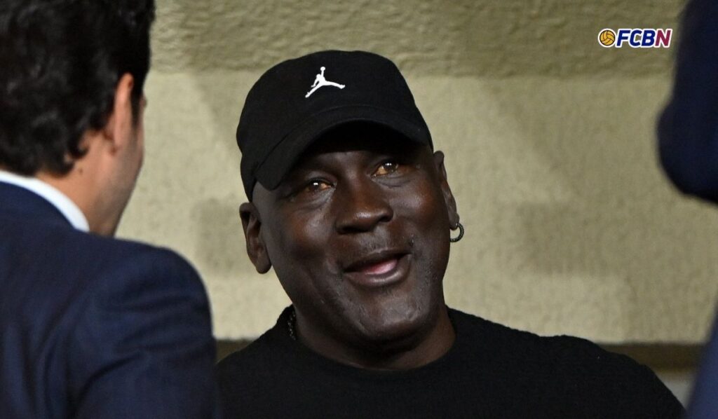 Michael Jordan did not want to miss the Monaco-Barça Champions League match