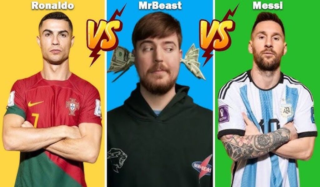 MrBeast chooses the best player in history: Messi or Cristiano Ronaldo?