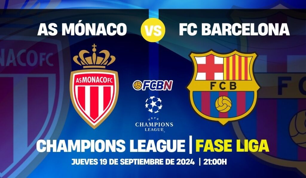 Monaco vs Barça: A victory to start the search for the sixth Champions League on the right foot
