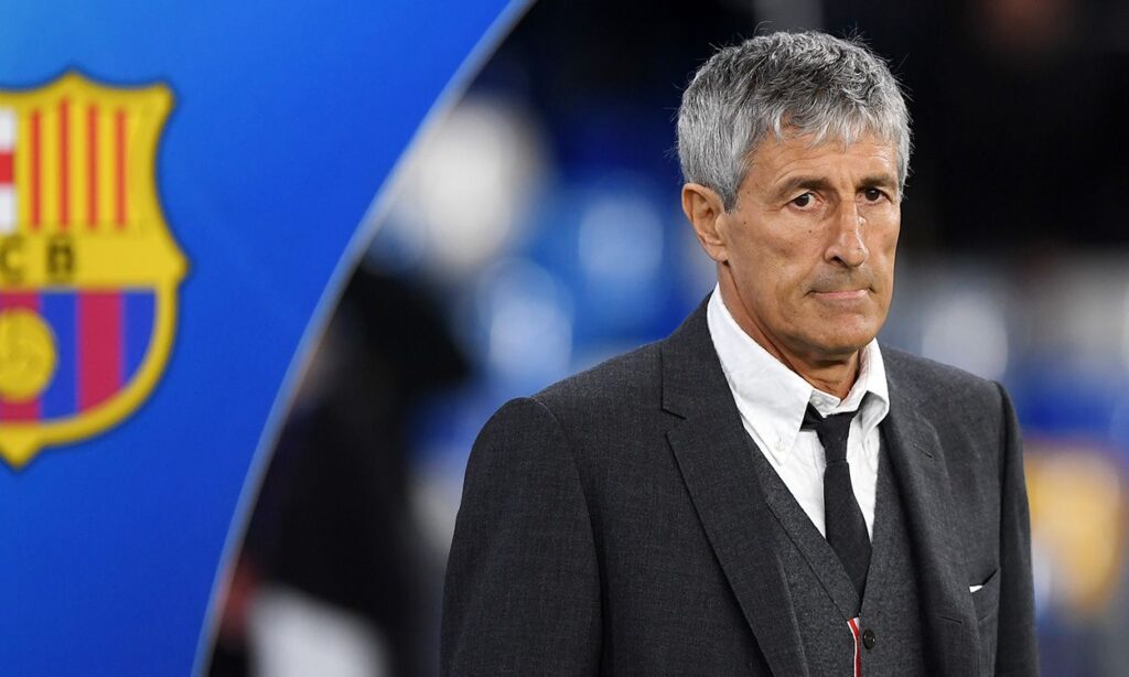 FC Barcelona settles a historic debt with Quique Setién