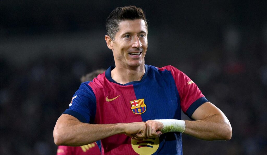 Lewandowski responds to Mbappé: 7 goals in 7 LaLiga games