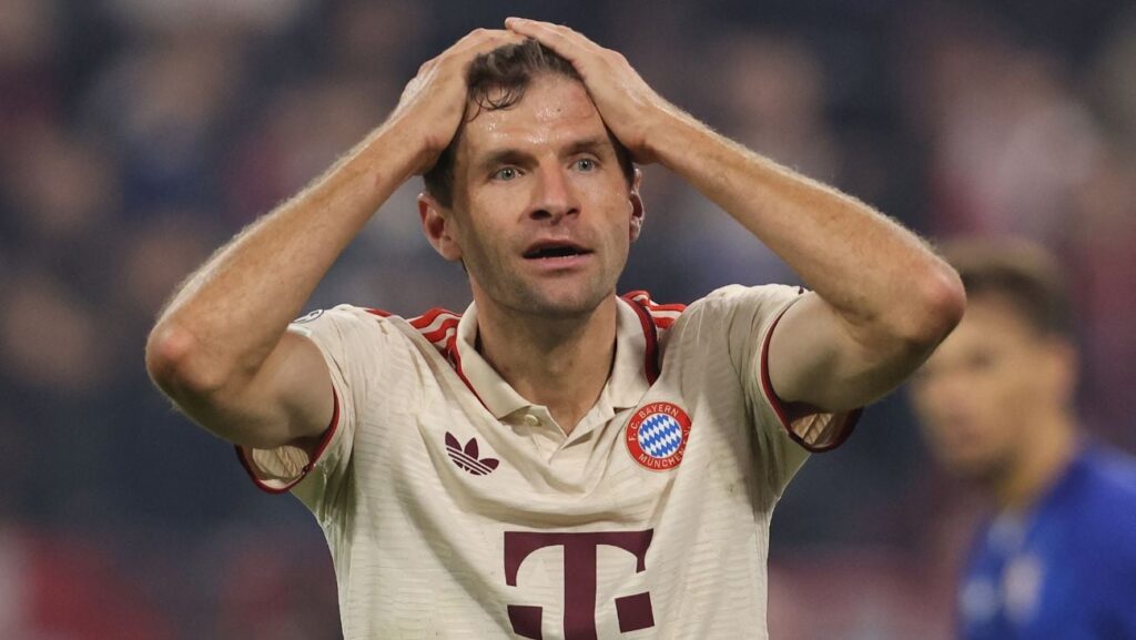 The record in which Thomas Müller surpassed an FC Barcelona legend in the Champions League