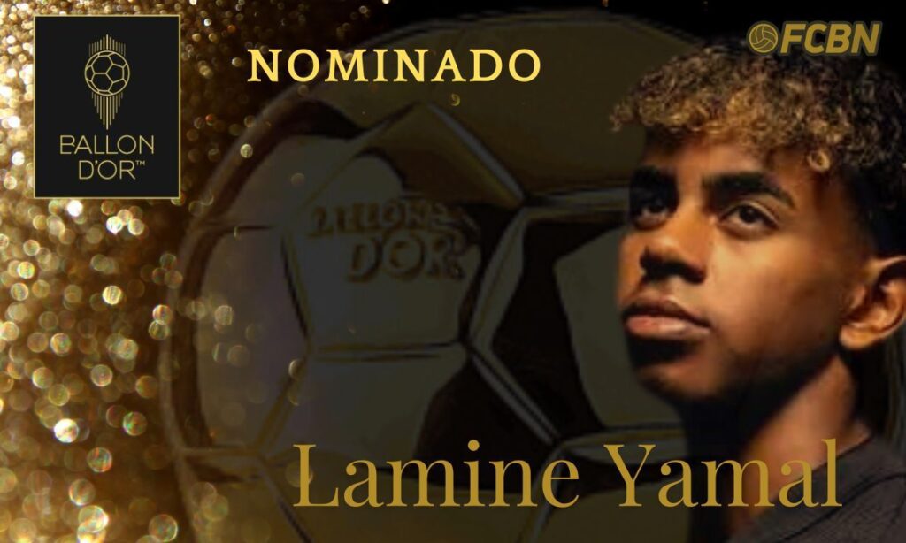 On the way to becoming a legend! Lamine Yamal becomes the youngest Ballon d’Or nominee in history