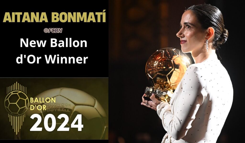 Aitana Bonmatí wins her second consecutive Ballon d’Or