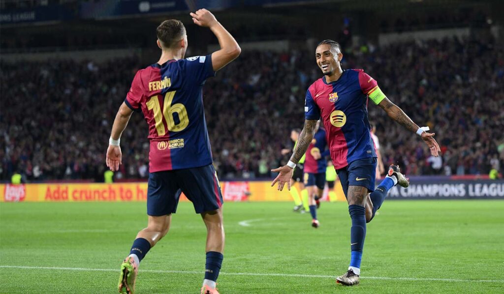 Brutal! Barça broke a drought of four games without scoring against Bayern