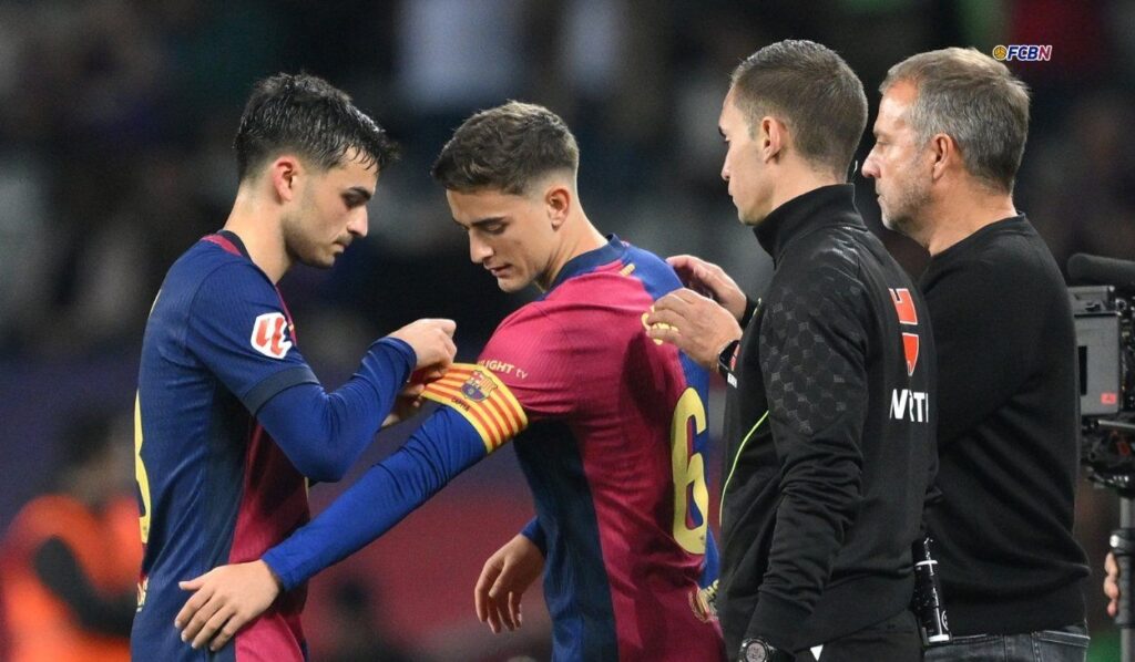Gavi reappeared with Barça 348 days later and received the ovation of the night