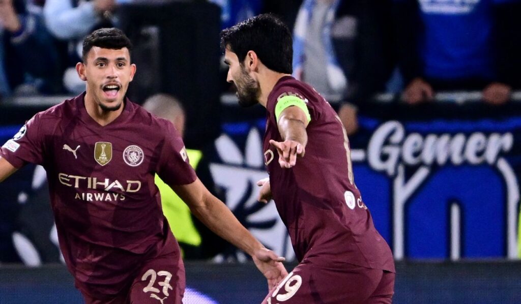 Gündogan scored again for City and Guardiola was full of praise for him