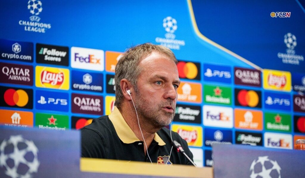 Flick ‘overlooks’ the history between Barça and Bayern: “The past is not worth it. Here is worth it”